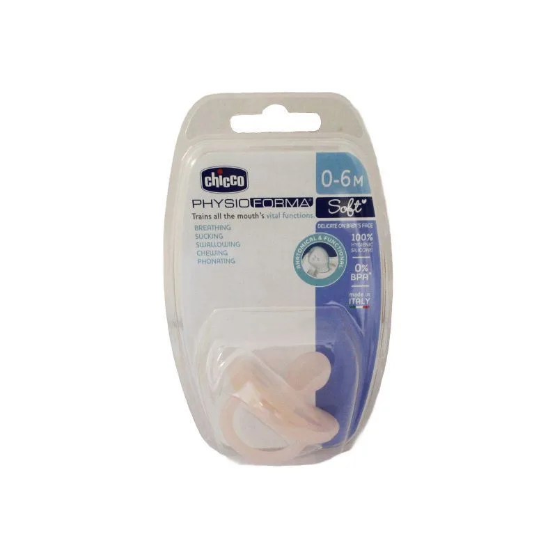 CHICCO - PHYSIO FORMA Πιπίλα Σιλικόνης 0-6m Σιελ - 1τεμ.